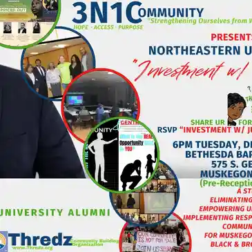 Community event promoting investment opportunities.