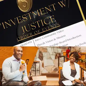 Event agenda on investment and justice